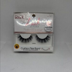 Kiss Lash Couture Naked Drama in Chiffon Black